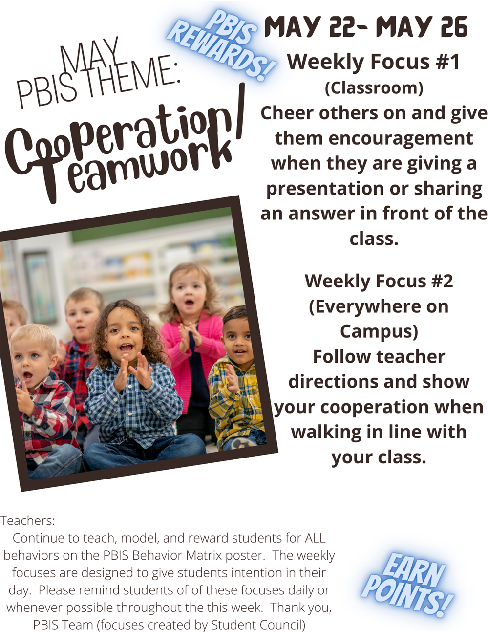 PBIS Weekly Focus